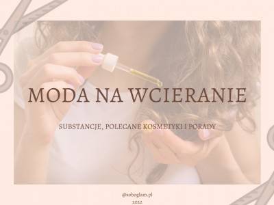 MODA NA WCIERANIE