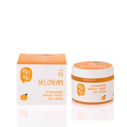 QyoQyo Tangerine Bright + Moist Gel Cream 85ml - krem nawilżająco-rozjaśniający