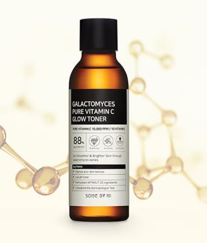 SOME BY MI Galactomyces Pure Vitamin C Glow Toner 200ml - tonik rozjaśniająco-nawilżający