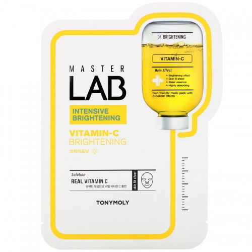 TonyMoly Master Lab Vitamin-C Brightening 19g - maska rozświetlająca