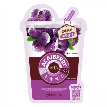 Mediheal Vita Acaiberry Mask 20ml - maska energetyzująco- tonizująca 