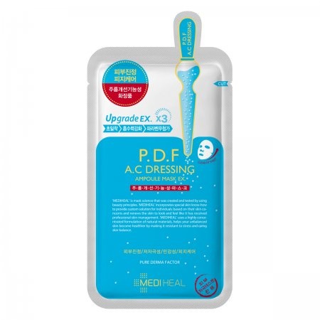 Mediheal P.D.F AC-Dressing Ampoule Mask EX 25ml - maseczka kojąco-regenerująca