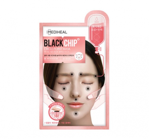 Mediheal Circle Point Black Chip 25ml - Maska przeciwzmarszczkowa 