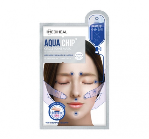 Mediheal Circle Point Aqua chip 25ml - Maska kojąca 