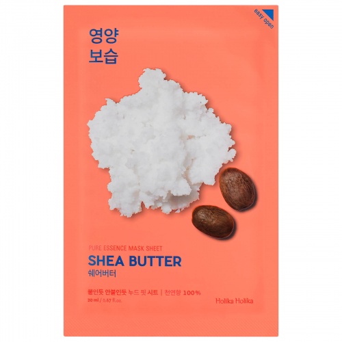 Holika Holika Pure Essence Mask Sheet Shea Butter 23ml - maska nawilżająco-regenerująca