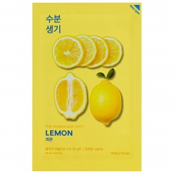 Holika Holika Pure Essence Mask Sheet Lemon 23ml - maska rozświetlająca