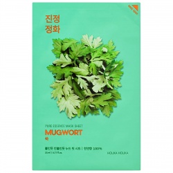 Holika Holika Pure Essence Mask Sheet Mugwort 23ml - maska regenerująco-łagodząca