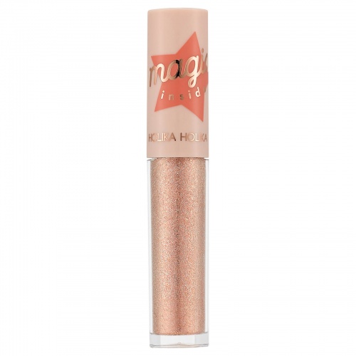 Holika Holika Eye Metal Glitter 02 Rose Burst 3.5g - brokatowy cień w płynie