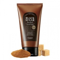 Skinfood Black Sugar Perfect Scrub Foam 180ml - peeling wygładzający