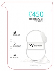 Wish Formula Bubble Peeling Pad C450 1szt - płatek złuszczająco-odżywczy