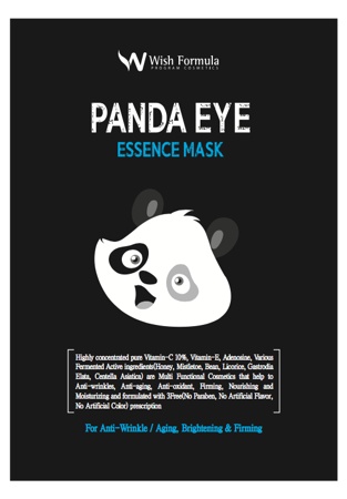 Wish Formula Panda Eye Essence Mask 2szt - płatki przeciwzmarszczkowe pod oczy
