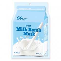 G9SKIN Milk Bomb Mask Pure 21ml - mleczna maska nawilżająca