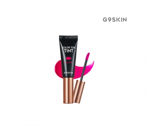 G9SKIN Color Tok Tint 03 Plum 5g - PIELĘGNACYJNY błyszczyk DO UST