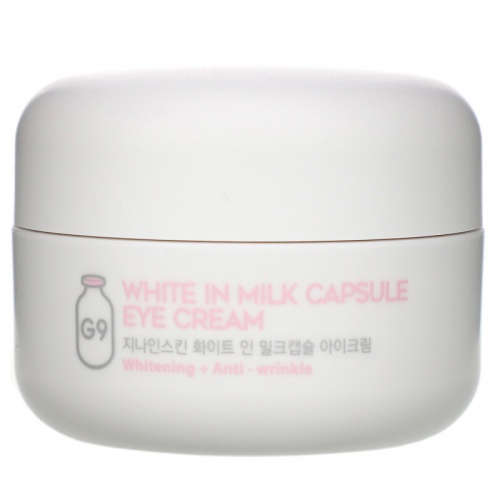 G9SKIN White Milk Capsule Eye Cream 30ml - krem rozjaśniający pod oczy