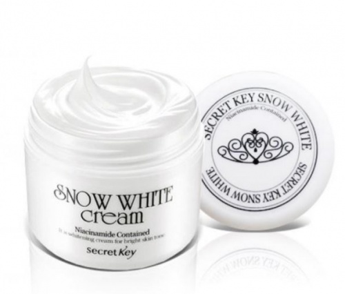 SECRET KEY Snow White Cream 50ml - krem nawilżająco-rozjaśniający