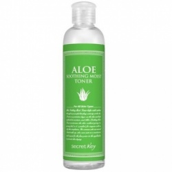 Secret Key Aloe Soothing moist toner 248ml - tonik regenerująco-łagodzący