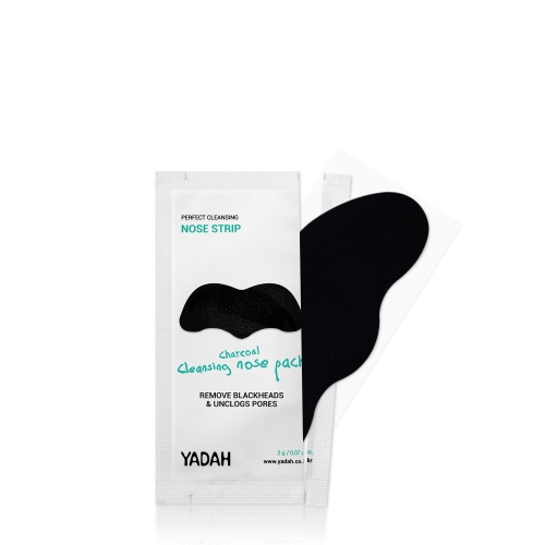 Yadah Charcoal Cleansing Nose Pack 1szt - Płatki oczyszczające na nos