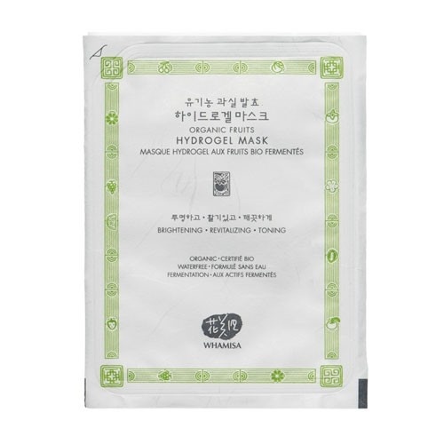 WHAMISA Organic Fruits Hydrogel Mask 33g - hydrożelowa maska odżywczo-nawilżająca