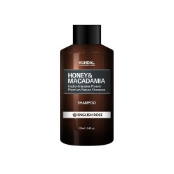 KUNDAL Honey&Macadamia Shampoo English Rose - Szampon do włosów - angielska róża