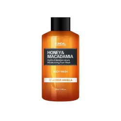 KUNDAL Honey&Macadamia Body Wash Amber Vanilla - Żel pod prysznic - bursztyn, wanilia