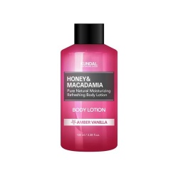 KUNDAL Honey&Macadamia Body Lotion Amber Vanilla - Balsam do ciała - bursztyn, wanilia