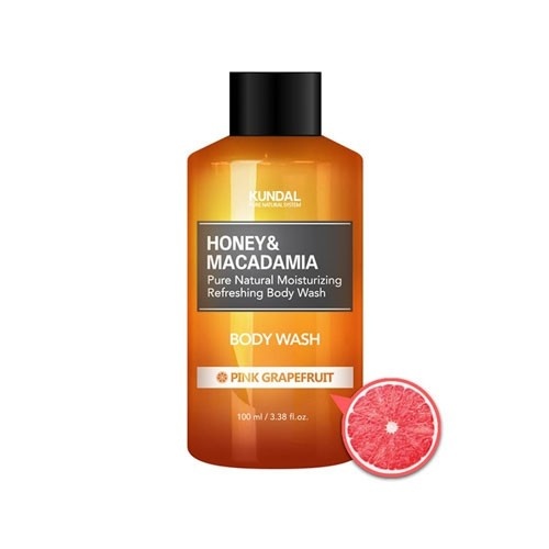 KUNDAL Honey&Macadamia Body Wash Pink Grapefruit - Żel pod prysznic - różowy grejpfrut