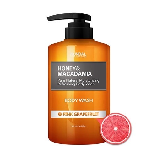 KUNDAL Honey&Macadamia Body Wash Pink Grapefruit - Żel pod prysznic - różowy grejpfrut