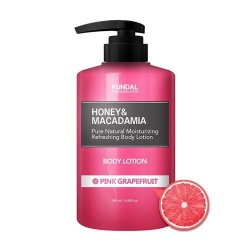 KUNDAL Honey&Macadamia Body Lotion Pink Grapefruit - Balsam do ciała - różowy grejpfrut 