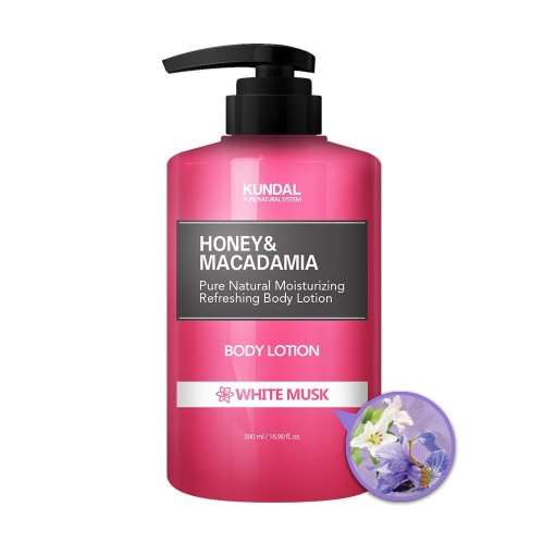 KUNDAL Honey&Macadamia Body Lotion White Musk - Balsam do ciała - białe piżmo