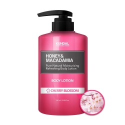KUNDAL Honey&Macadamia Body Lotion Cherry Blossom - Balsam do ciała - kwiat wiśni 