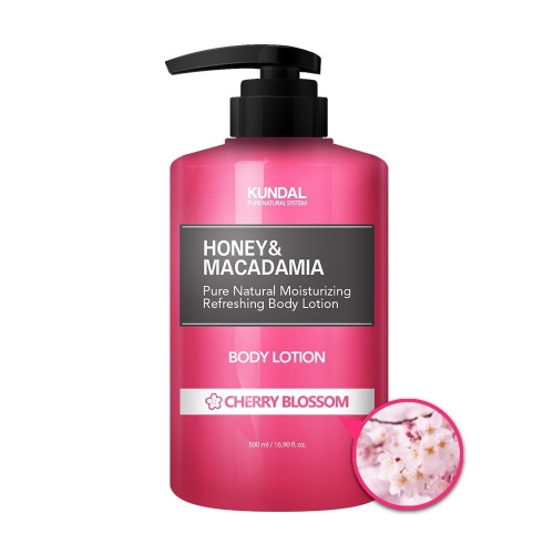 KUNDAL Honey&Macadamia Body Lotion Cherry Blossom - Balsam do ciała - kwiat wiśni
