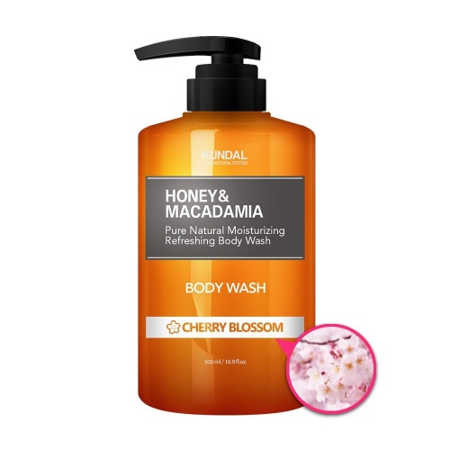 KUNDAL Honey&Macadamia Body Wash Cherry Blossom - Żel pod prysznic - kwiat wiśni