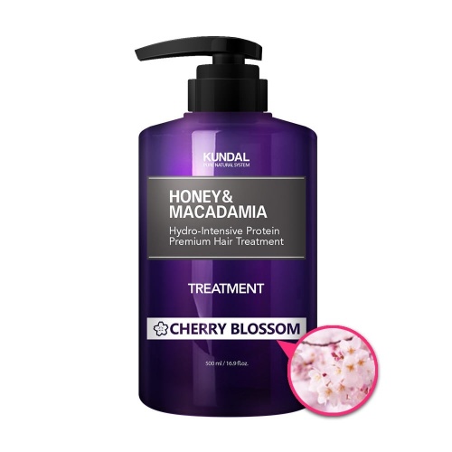KUNDAL Honey&Macadamia Treatment Cherry Blossom - Odżywka do włosów - kwiat wiśni