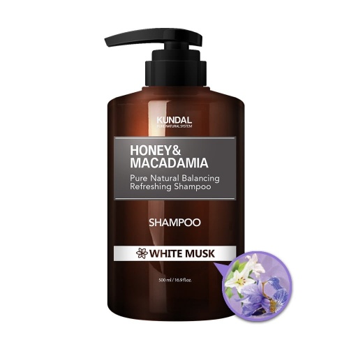 KUNDAL Honey&Macadamia Shampoo White Musk - Szampon do włosów - białe piżmo