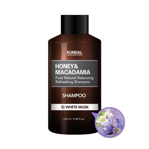 KUNDAL Honey&Macadamia Shampoo White Musk - Szampon do włosów - białe piżmo