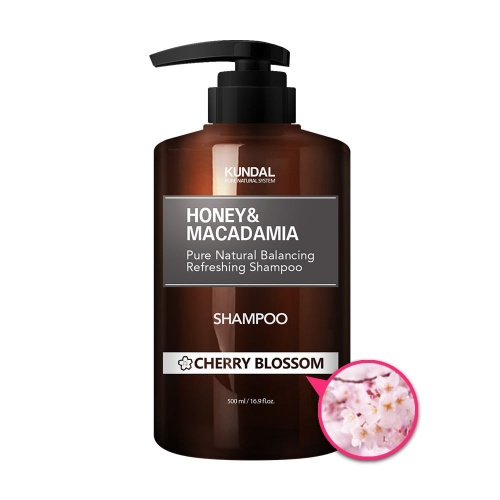KUNDAL Honey&Macadamia Shampoo Cherry Blossom - Szampon do włosów - kwiat wiśni 