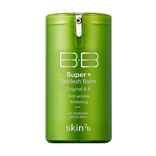 SKIN79 Super+ Beblesh Balm Triple Function Green 40g - rozświetlająco-wybielający Krem BB