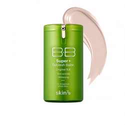 SKIN79 Super+ Beblesh Balm Triple Function Green 40g - rozświetlająco-wybielający Krem BB