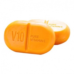 SOME BY MI Pure Vitamin C V10 Cleansging Bar 106g - mydło rozjaśniające