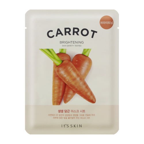 It's Skin The Fresh Mask Sheet Carrot 1szt - maska Rozjaśniająco-odmładzająca