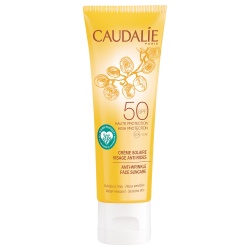 Caudalie Anti-wrinkle Face Sun Care Lotion SPF50 - Krem przeciwzmarszczkowy z  filtrem 