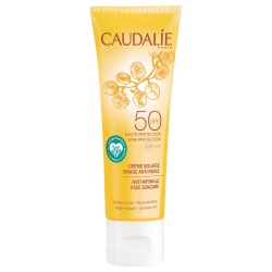 Caudalie Anti-wrinkle Face Sun Care Lotion SPF50 - Krem przeciwzmarszczkowy z  filtrem 