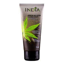 India foot Cream with Cannabis Oil 75ml - KREM OCHRONNY DO stóp