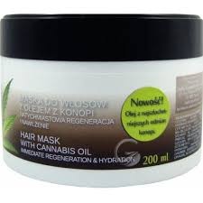 India Hair Mask with Cannabis Oil 200ml - regenerująca MASKA DO WŁOSÓW
