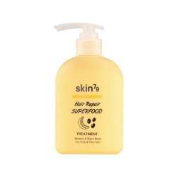 SKIN79 Hair Repair Superfood Treatment Banana & Black Bean 230ml - Odżywka dla cienkich i rzadkich włosów