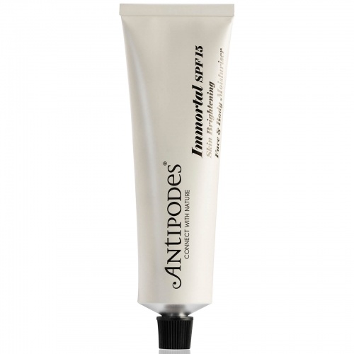 Antipodes Immortal SPF 15 Skin-Brightening Face & Body Moisturiser 60ml - Nawilżający krem przeciwsłoneczny