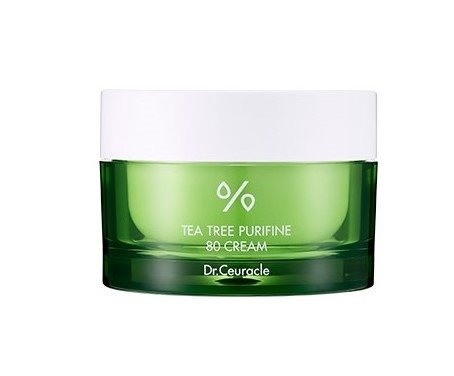 DR. CEURACLE (Leegeehaam) TEA TREE PURIFINE 80 CREAM 50ml - KREM nawilżająco-łagodzący