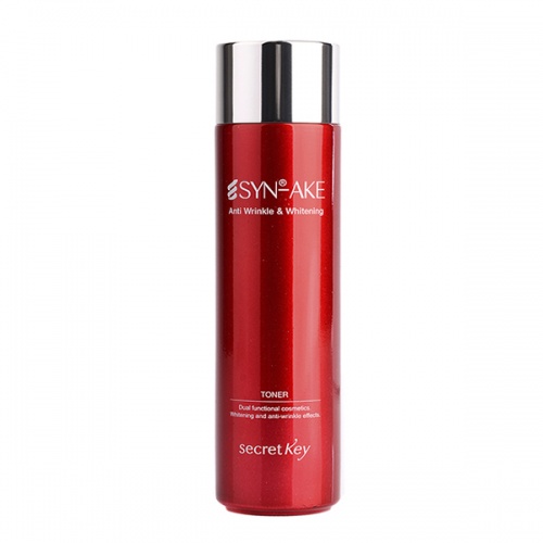 Secret Key SYN AKE Anti Wrinkle Whitening Toner 150ml - tonik przeciwzmarszczkowy 