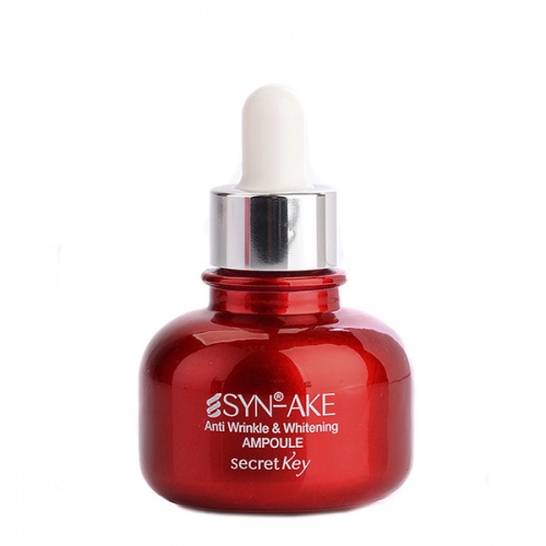 Secret Key Syn-Ake Anti Wrinkle & Whitening Ampoule 30ml - Ampułka przeciwzmarszczkowa 