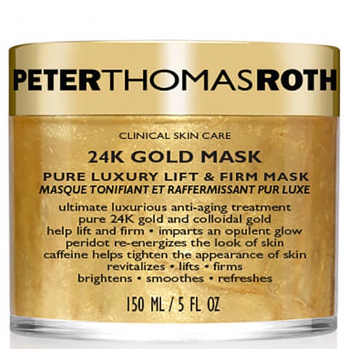 PETER THOMAS ROTH 24K Gold Mask Pure Luxury Lift & Firm Mask 150ml - Maska przeciwstarzeniowa